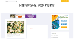 Desktop Screenshot of internationalfood4u.com